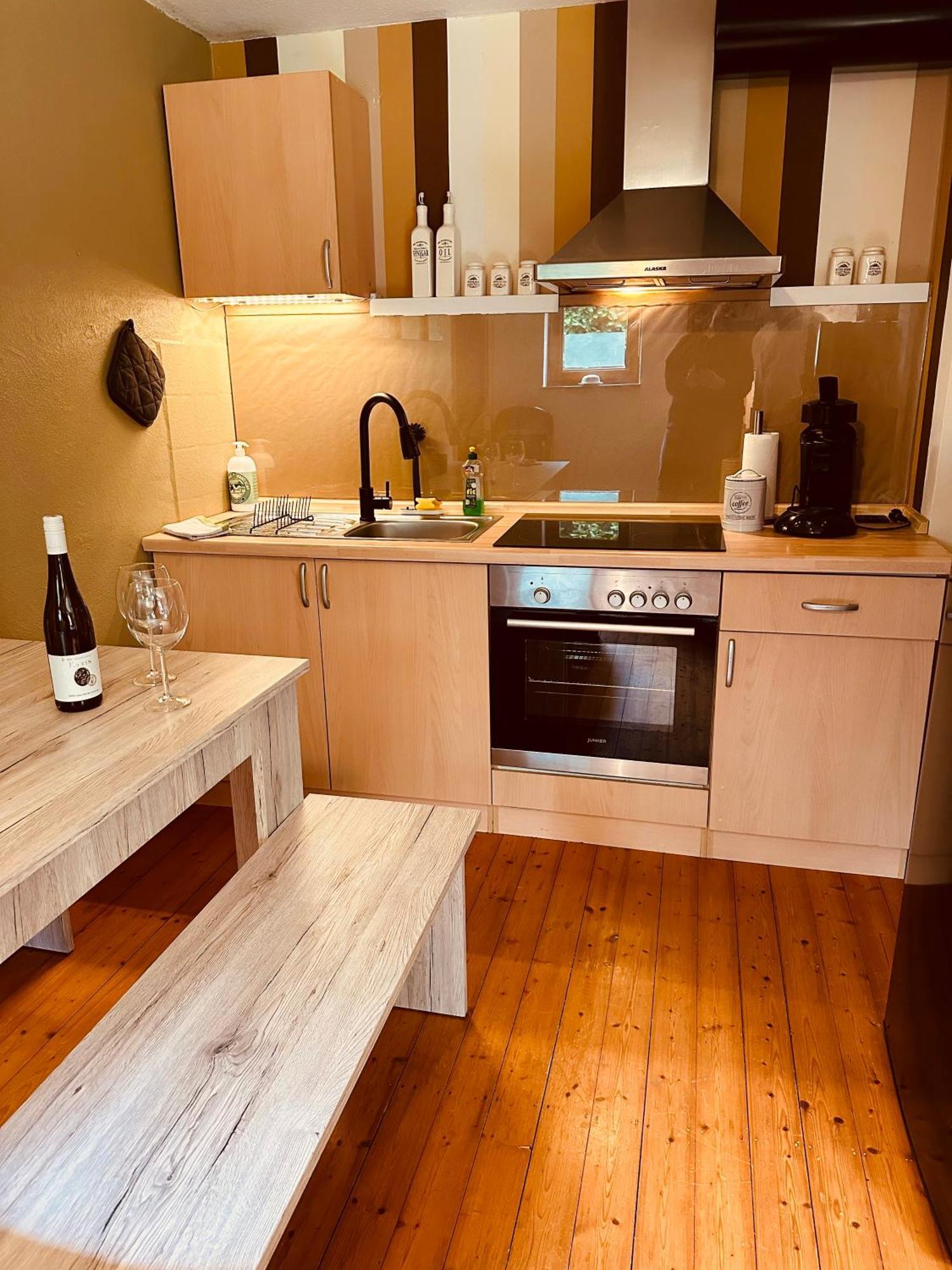 Ferienwohnung Mit Sauna Am Wald - Eifel 梅谢尼希 外观 照片